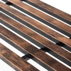 Evergreen Metal Coneflower Bench -Crosley shop GUEST 709763db 7c73 4b60 b8a5 d46495aa3c80