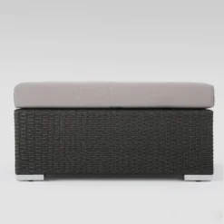 Santa Rosa 8pc Wicker Sectional Sofa Set - Gray/Silver - Christopher Knight Home 7 Santa Rosa 8pc Wicker Sectional Sofa Set - Gray/Silver - Christopher Knight Home -Crosley shop GUEST 737a0361 d67d 4211 bea0 b9f9eec66fab