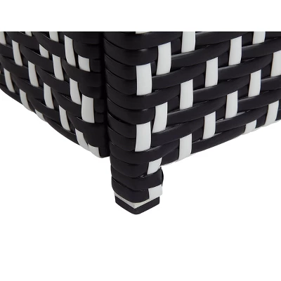 2pc Maksville Aluminum Patio Loveseat & Trash Can - MiBasics 10 2pc Maksville Aluminum Patio Loveseat & Trash Can - MiBasics - Image 10