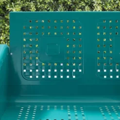 Bates Outdoor Loveseat Glider - Turquoise Gloss - Crosley -Crosley shop GUEST 74941990 0931 49bb 8900 e4043ccbc4f0