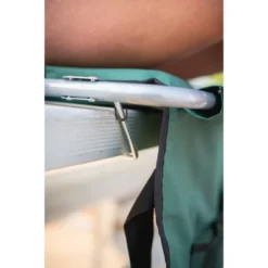 Stansport Folding Stadium Seat With Arms Green/Tan -Crosley shop GUEST 79b6e0f9 437f 4920 8c82 eeb902f29a50