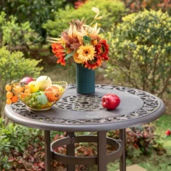 Captiva Designs 3pc Cast Aluminum Outdoor Patio Dining Set With Bar Stools Brown 17 Captiva Designs 3pc Cast Aluminum Outdoor Patio Dining Set With Bar Stools Brown -Crosley shop GUEST 7cee29de 65b7 44d6 b70a a42285fe88bb