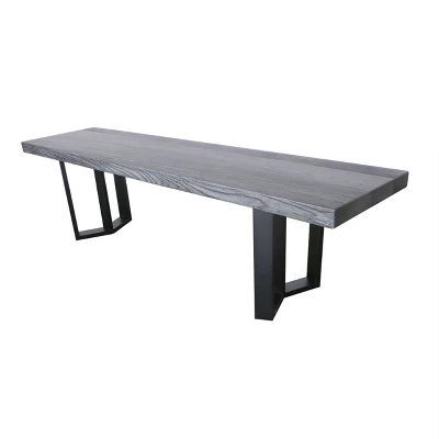 Verona Lightweight Concrete Dining Bench - Gray - Christopher Knight Home 1 Verona Lightweight Concrete Dining Bench - Gray - Christopher Knight Home