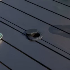 7pc Patio Dining Set With Rectangle Table With 2.6" Umbrella Hole & Metal Sling Arm Chairs - Captiva Designs -Crosley shop GUEST 810e970b f304 4679 a52a 4da2574fa100 1