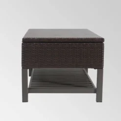 Regent Wicker Storage Bench - Christopher Knight Home -Crosley shop GUEST 816bd190 717c 4d60 849e ab7e9d037050