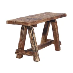 Wooden Garden Patio Bench Brown - The Urban Port -Crosley shop GUEST 89dee1ae 2394 48f7 b409 5f3b78b89239