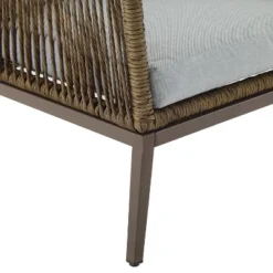 Haven 2pc Outdoor Wicker Conversation Set - Light Gray - Crosley -Crosley shop GUEST 8a32cd95 62b2 4406 aa2a 69239b6b0c0e