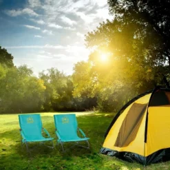 Maui And Sons Comfort Sling Back Bag Beach Camping Picnic Chair Teal -Crosley shop GUEST 919a45e8 d4ab 408e a3ce d03432c84c29