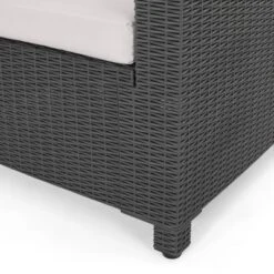 Waverly 8pc Faux Wicker Chat Set - Dark Gray/Gray - Christopher Knight Home -Crosley shop GUEST 92b92835 90bd 47e9 9ca1 48bc2dd0cdf5