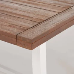 Flamingo 9pc Wood And Wicker Dining Set Dark Brown/Multibrown/Beige - Christopher Knight Home -Crosley shop GUEST 92df4ddf 6e7a 4a79 9408 ea5075146cf4