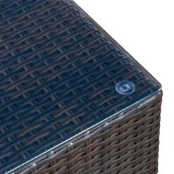 Santa Rosa 7pc Wicker Patio Seating Sectional Set With Cushions - Multi Brown With Beige Cushions - Christopher Knight Home -Crosley shop GUEST 9593eb15 f5ca 46d2 ac03 8d003728d097