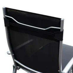 Outsunny Steel Fabric Outdoor Folding Chaise Lounge Chair Recliner With Portable Design & 7 Adjustable Backrest Positions -Crosley shop GUEST 9786b4fe fd00 4d4c 86ab ea98b07ad9e1