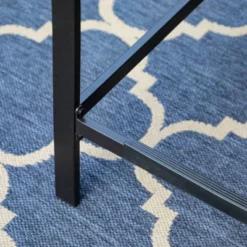 5pc Outdoor Bar Set With Cushions & Square Metal Table With Umbrella Hole - Captiva Designs 15 5pc Outdoor Bar Set With Cushions & Square Metal Table With Umbrella Hole - Captiva Designs -Crosley shop GUEST 9859e962 8354 4297 9768 1e9a1392b814