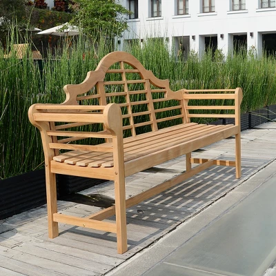 Lutyens 5ft Teak Bench - Natural - Cambridge Casual 1 Lutyens 5ft Teak Bench - Natural - Cambridge Casual