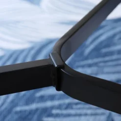 Captiva Designs 9pc Outdoor Dining Set With Rectangle Table And Beige Aluminium Textilene Chairs -Crosley shop GUEST a053f5cd 3c71 4051 8d96 eb5674e27e89