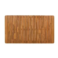 Christopher Knight Home Maris Rustic 5 Piece Outdoor Acacia Wood Rattan Dining Set With Slatted Table, Mocha/Teak -Crosley shop GUEST a528eda7 f5ea 4410 90c0 61f1c8408916