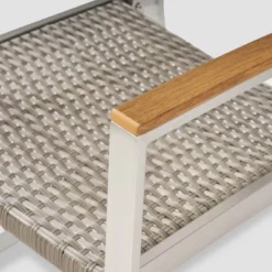 Glasgow 2pk Wicker Dining Chairs - Dark Gray/Silver - Christopher Knight Home -Crosley shop GUEST a9a0cffc b9e6 4db3 8c03 0fe6f37d6f60