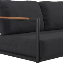 Emma And Oliver Aluminum Frame Loveseat With Teak Arm Accents And Plush Cushions 14 Emma And Oliver Aluminum Frame Loveseat With Teak Arm Accents And Plush Cushions -Crosley shop GUEST afa1ed62 323c 4760 944e ab58aa7e4b16