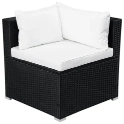 9pc Wicker Patio Seating Set With Cushions - Black/Beige - GODEER 22 9pc Wicker Patio Seating Set With Cushions - Black/Beige - GODEER -Crosley shop GUEST b0ffe6fb f4d2 48e4 aedf 8dbbf8c4b602 1