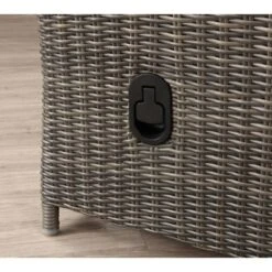 Asti Wicker 3 Seat Reclining Sofa With Cushions - Gray - Alaterre Furniture -Crosley shop GUEST b69b0a3c ee41 497e 9c9e 45465547bc4e