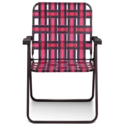 Costway 6pcs Folding Beach Chair Camping Lawn Webbing Chair Lightweight 1 Position Red -Crosley shop GUEST b70bf622 bedc 42ea 8d65 259353603467