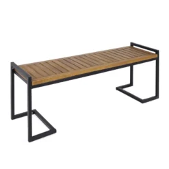 Hopkins Acacia & Iron Bench - Christopher Knight Home -Crosley shop GUEST b8692347 fe69 4002 8299 e72acb2ab5b5