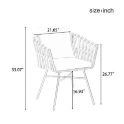 Outdoor Patio Dining Set With Woven Chairs And Extendable Table, 7-Piece Garden Furniture Set Expands From 62.9 To 82.6 Inches-Maison Boucle -Crosley shop GUEST b99e54b4 6ff5 4e14 a080 8465310fc4da