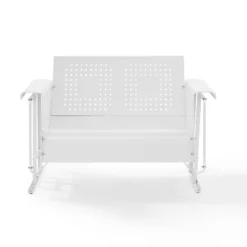 Bates Outdoor Loveseat Glider - White - Crosley 11 Bates Outdoor Loveseat Glider - White - Crosley -Crosley shop GUEST be6ea954 c327 4899 bb55 68de76ad30bb