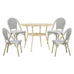 5pc Arna Aluminum Patio Dining Set - MiBasics -Crosley shop GUEST c12049ec e3e3 4476 af57 642538f5f6d3