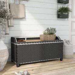 Maksville Outdoor Aluminum Storage Bench - MiBasics 13 Maksville Outdoor Aluminum Storage Bench - MiBasics -Crosley shop GUEST c4b44e50 90a6 415f a4a8 db76dd135459