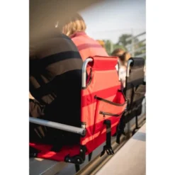 Stansport Folding Stadium Seat With Arms Red/Tan -Crosley shop GUEST c4c7d917 2564 4089 808c b8400d5c0513