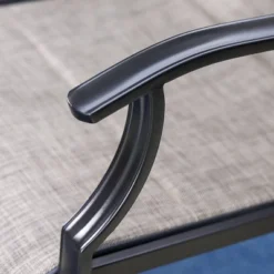 7pc Patio Dining Set With Rectangle Table With 2.6" Umbrella Hole & Sling Arm Chairs - Captiva Designs -Crosley shop GUEST c4ebaffc af3e 4a90 9ceb 460ba2d24e33 1