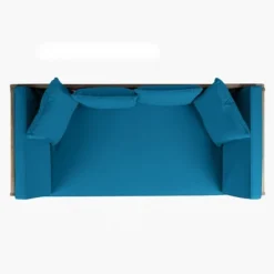 Ottavio Outdoor Acacia Wood Expandable Daybed With Cushions - Dark Teal/Gray - Christopher Knight Home -Crosley shop GUEST c57048e9 d6ae 4127 9b89 9f6c4b2222ab