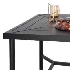 5pc Outdoor Bar Set With Cushions & Square Metal Table With Umbrella Hole - Captiva Designs 23 5pc Outdoor Bar Set With Cushions & Square Metal Table With Umbrella Hole - Captiva Designs -Crosley shop GUEST c8614757 7e53 4197 bf14 791ca67dca4a 1