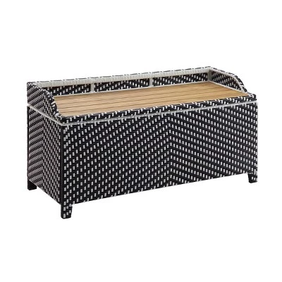 Maksville Outdoor Aluminum Storage Bench - MiBasics 4 Maksville Outdoor Aluminum Storage Bench - MiBasics - Image 4