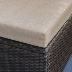 Puerta 6pc Wicker L-Shaped Sectional Sofa Set - Dark Brown - Christopher Knight Home -Crosley shop GUEST d1721cd3 5929 4b28 831d 0b8499228cbf