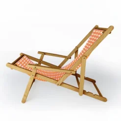 Mirimo Geotribe South Sling Chair - Orange - Deny Designs
