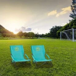 Maui And Sons Comfort Sling Back Bag Beach Camping Picnic Chair Teal -Crosley shop GUEST d3e12099 86e1 4cba b975 0a804e15327a