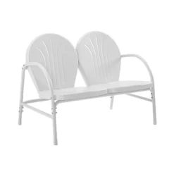 Griffith Outdoor Loveseat - White - Crosley -Crosley shop GUEST d5cd6fa5 5f24 4cf0 8a1a bceb5ddee7d4