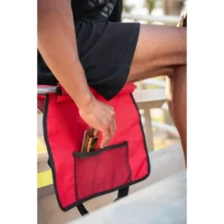 Stansport Folding Stadium Seat With Arms Red/Tan -Crosley shop GUEST d6d3dce8 f8b5 479f 99df 762acce66207