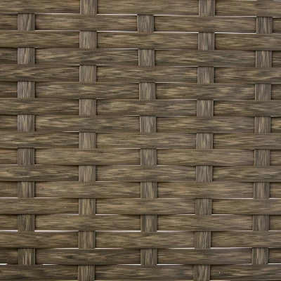 Tribeca 4pc Outdoor Wicker Conversation Set - Sand/Driftwood - Crosley 4 Tribeca 4pc Outdoor Wicker Conversation Set - Sand/Driftwood - Crosley - Image 4