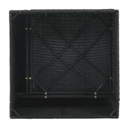 7pc Wicker Patio Seating Set With Cushions & Striped Pillows - Gray - GODEER -Crosley shop GUEST df03f5c9 27fa 47bc b964 c417e09fdf9c