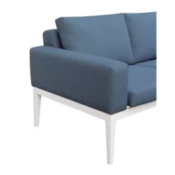 Sitgreaves Metal Patio Sectional White/Blue - MiBasics -Crosley shop GUEST df18c410 38cc 4350 ac0b f55e2cd17087