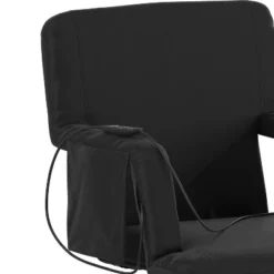 Flash Furniture Malta Portable Heated Reclining Stadium Chair With Armrests, Padded Back & Heated Seat With Dual Storage Pockets And Backpack Straps -Crosley shop GUEST e368503a a022 4bd5 82f7 165c5840cca4