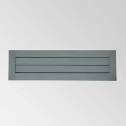 Lamphere Rectangle Aluminum Modern Dining Bench Dark Gray - Christopher Knight Home 9 Lamphere Rectangle Aluminum Modern Dining Bench Dark Gray - Christopher Knight Home -Crosley shop GUEST e8464f42 2804 4c09 8a16 8ddd86c4246f