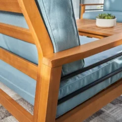 Gloucester Contemporary Wood Patio 2-Seater Sofa - Vifah -Crosley shop GUEST ea29f4b2 ba86 46c1 9322 be128c590938