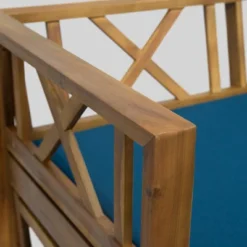 Long Beach Acacia Wood Extendable Patio Daybed Sofa Teak - Christopher Knight Home -Crosley shop GUEST eb5e3d9a 8f8a 45d4 a269 1f989f56954d