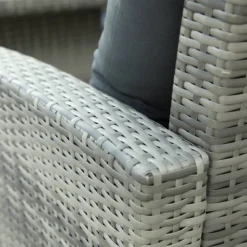 6pc Wicker Patio Set With Glass Table Ottomans - Gray/Dark Gray - GODEER 24 6pc Wicker Patio Set With Glass Table Ottomans - Gray/Dark Gray - GODEER -Crosley shop GUEST f4a77ed0 fd4a 4866 90ac 0f3454e37359 1