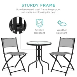 Best Choice Products 3-Piece Bistro Set 11 Best Choice Products 3-Piece Bistro Set -Crosley shop GUEST f67063df 93db 40aa 9be0 f56f42303ded