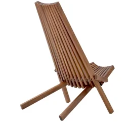 Folding Wood Chair - Natural - WELLFOR -Crosley shop GUEST f6c757f0 2479 426b 8de9 42df34b10434